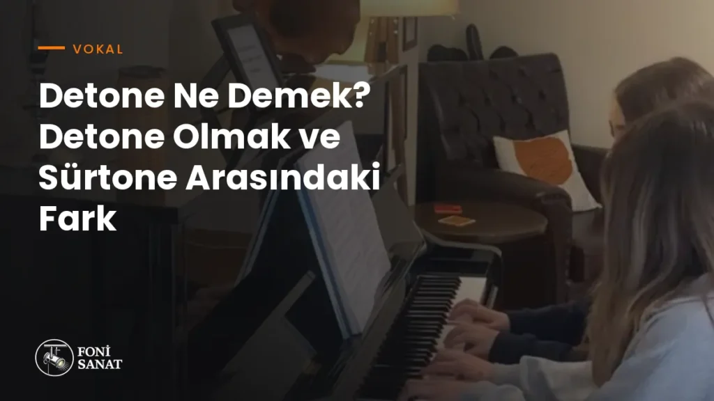 Detone Ne Demek? Detone Olmak ve Sürtone Arasındaki Fark