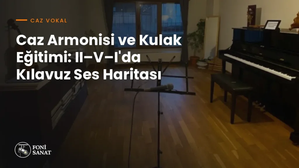 Caz Armonisi ve Kulak Eğitimi: II–V–I'da Kılavuz Ses Haritası