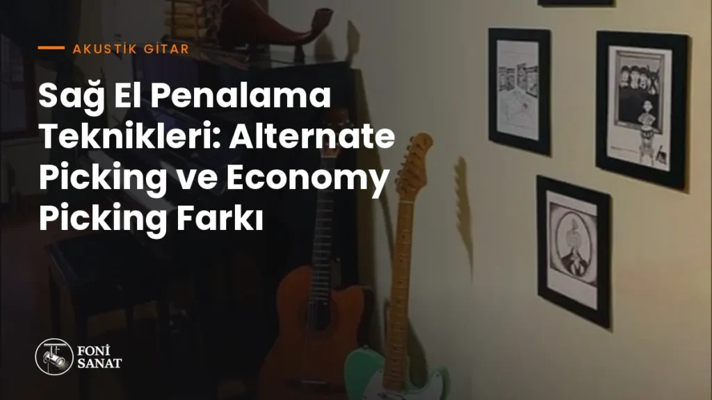 Sağ El Penalama Teknikleri: Alternate Picking ve Economy Picking Farkı