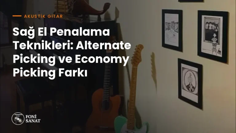 Sağ El Penalama Teknikleri: Alternate Picking ve Economy Picking Farkı